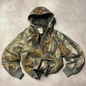 Vintage Realtree Camo Hooded Jacket